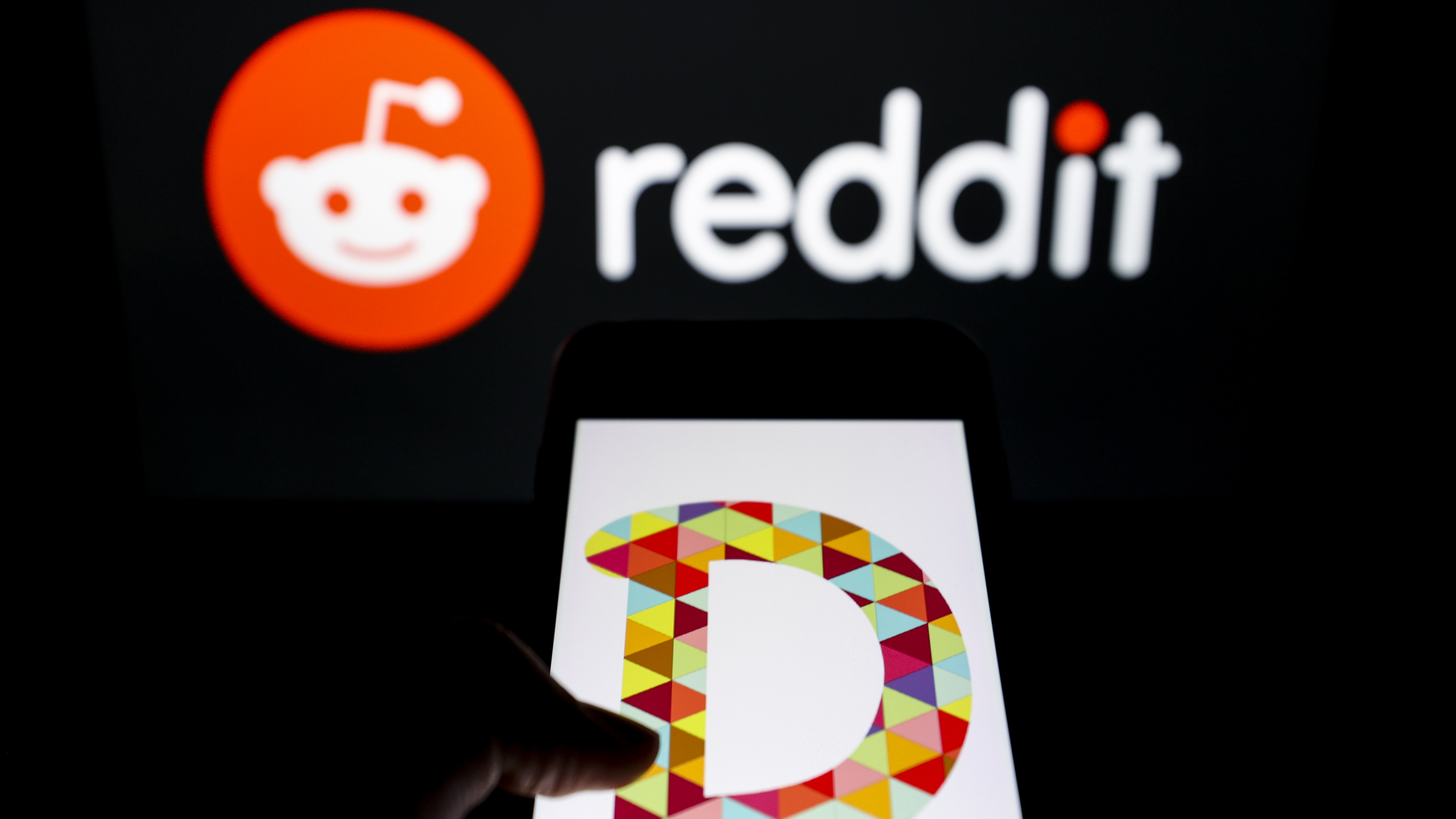 a "reddit" logo. /getty images a "reddit" logo. /getty images