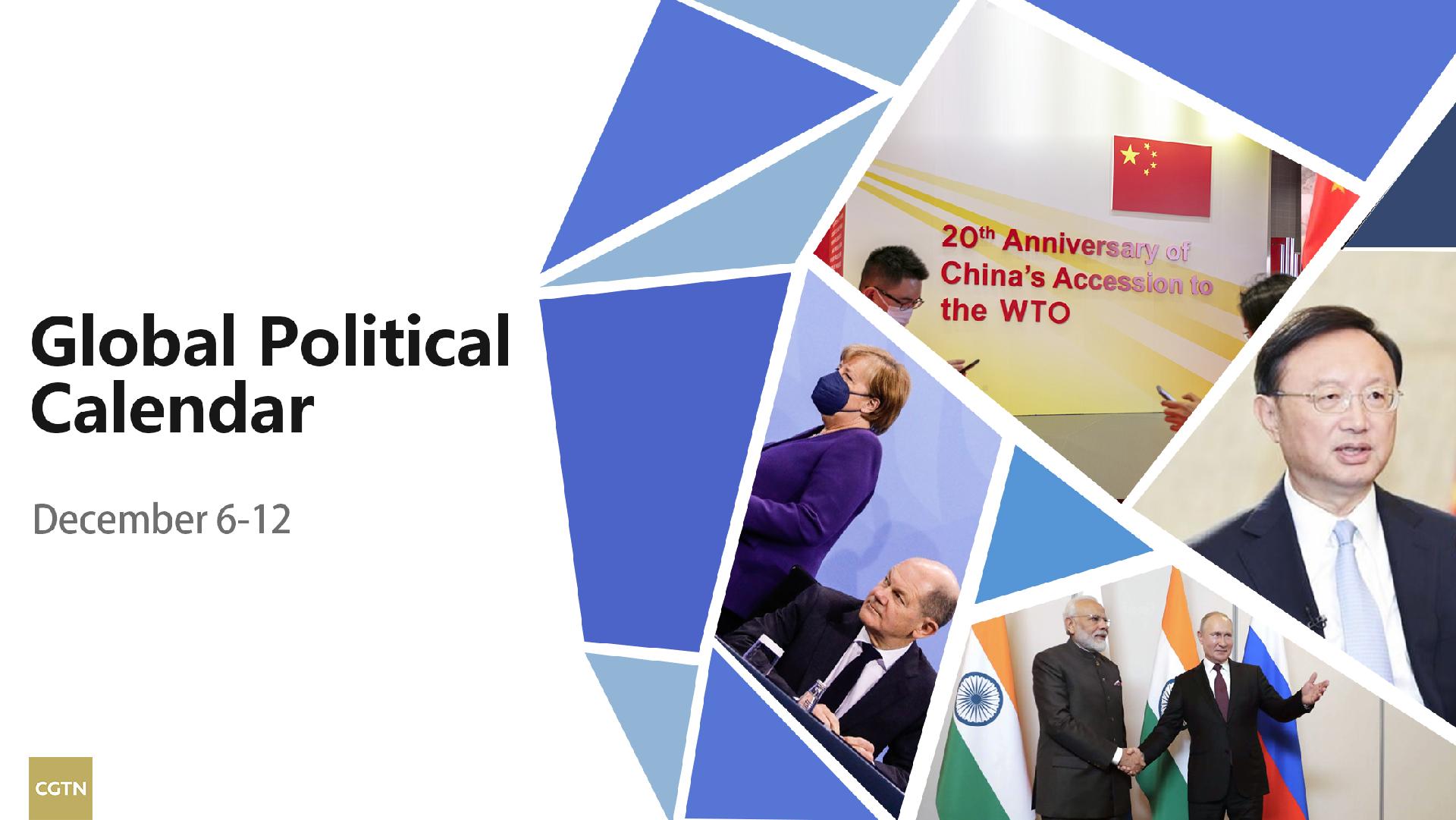 Global Political Calendar China S Years In Wto Putin S India Tour