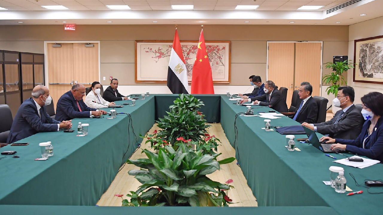 Wang Yi Reiterates China S Support For Egypt S Development Path CGTN