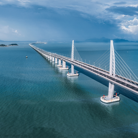 Live Enjoy The Vibrant View Of The Hong Kong Zhuhai Macao Bridge CGTN