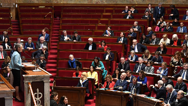 French Govt Survives No Confidence Vote Pension Reform Bill Adopted Cgtn