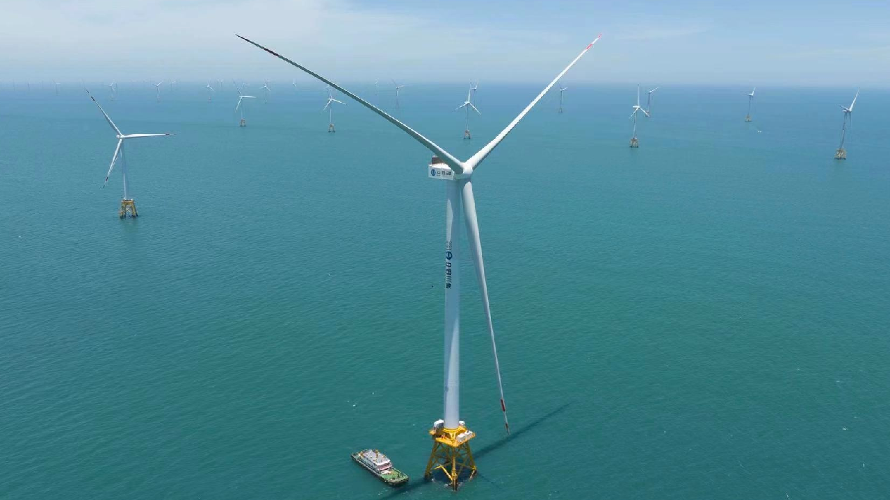 World S Largest Mw Offshore Wind Turbine Starts Operation And