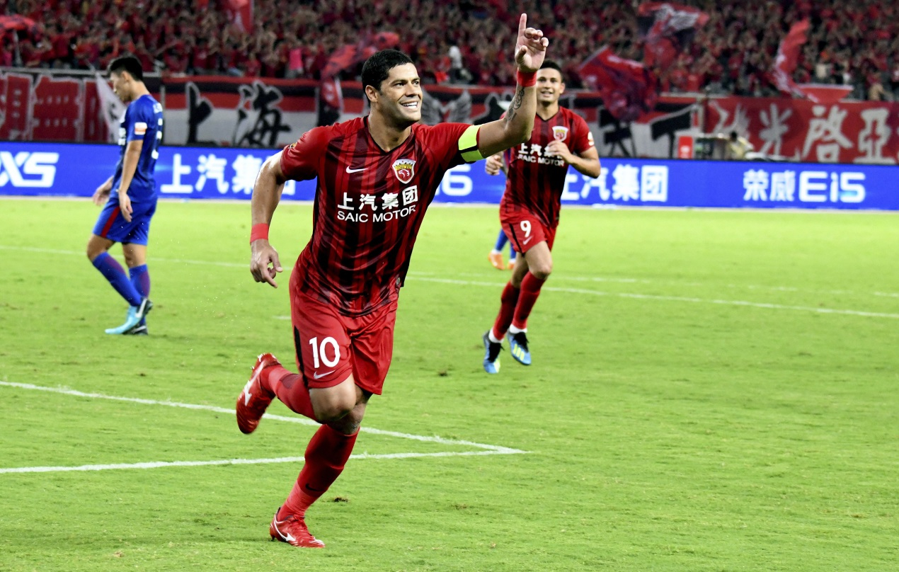 SIPG Secure Shanghai Derby Win Over Shenhua CGTN