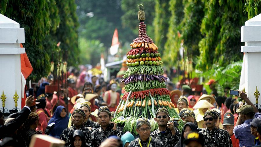 Nyadran Festival Celebrated In Yogyakarta Indonesia CGTN