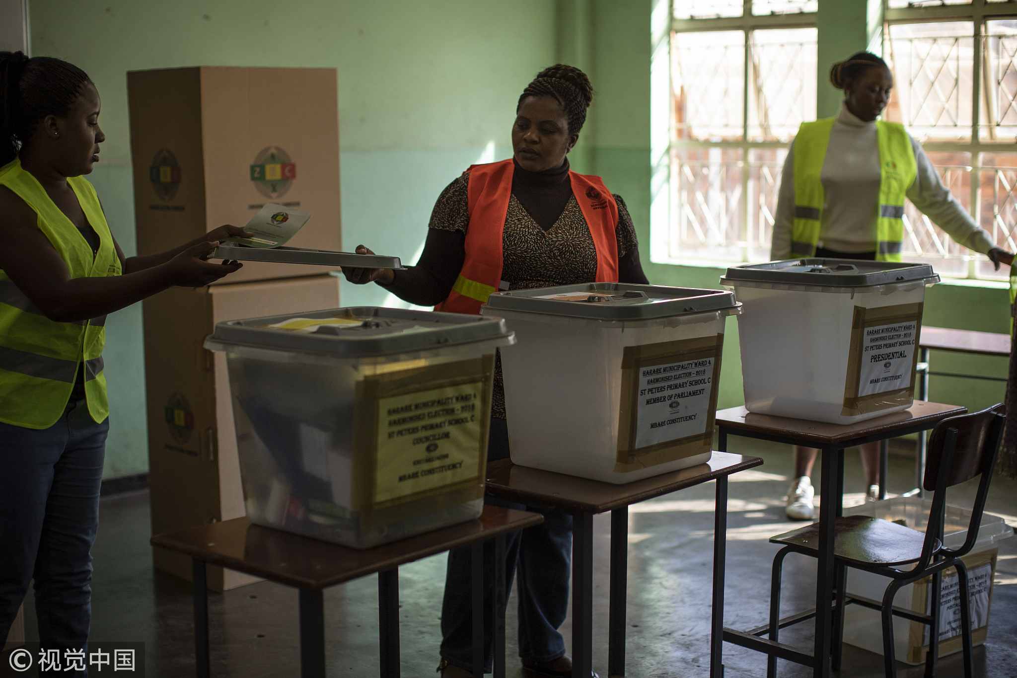 Zimbabweans Vote In First Election Since Mugabe S Removal Cgtn