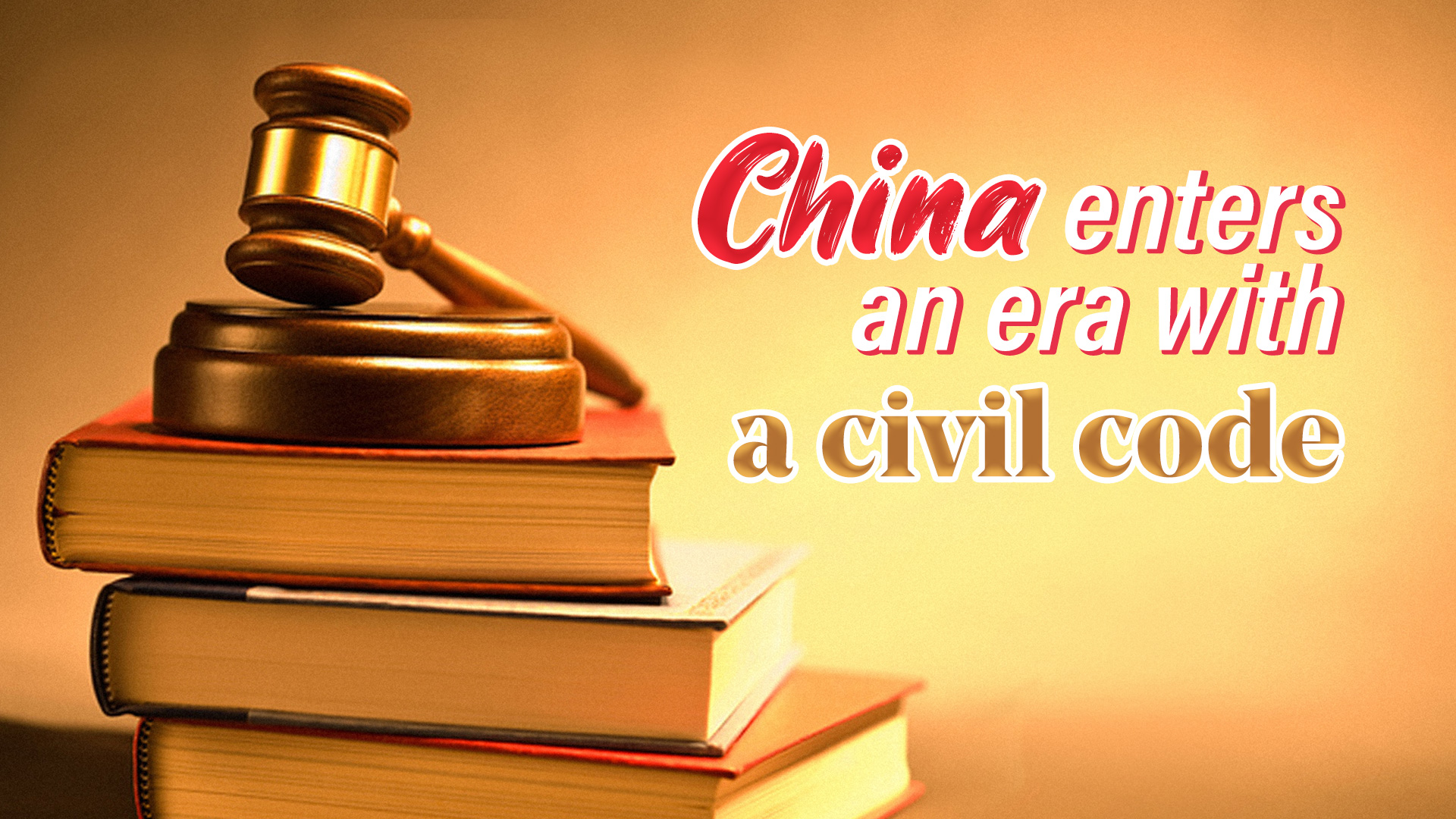 China enters an era with a civil code - CGTN