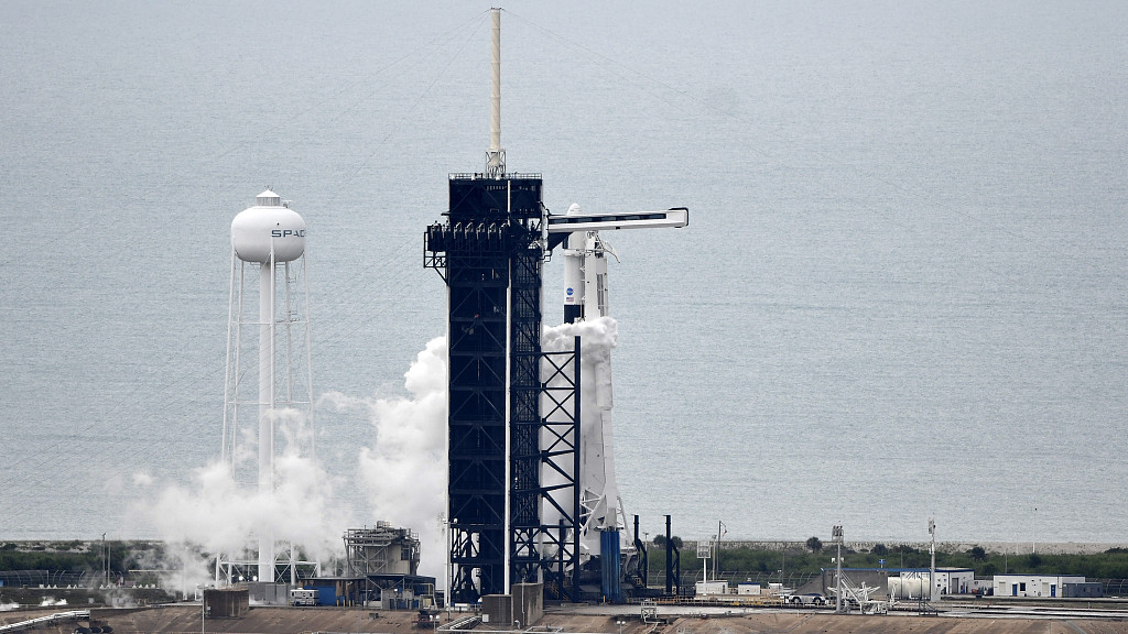 NASA, SpaceX historic launch delayed due to bad weather - CGTN