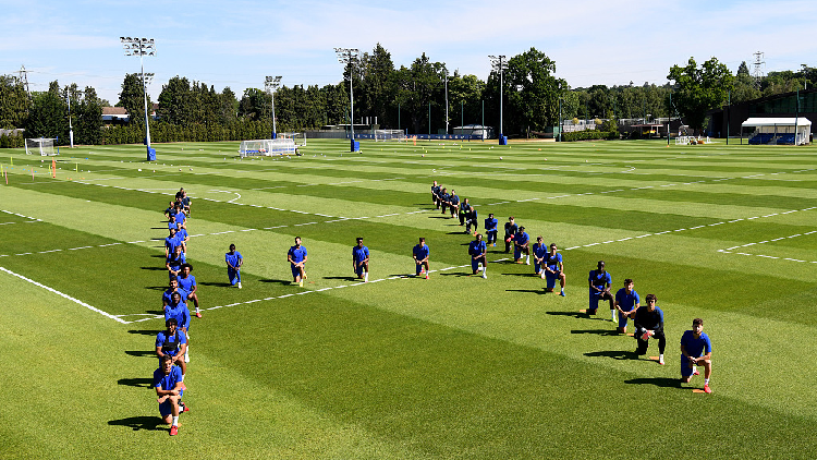 Round Up Sporting World Allows In Game Floyd Solidarity Messages Cgtn