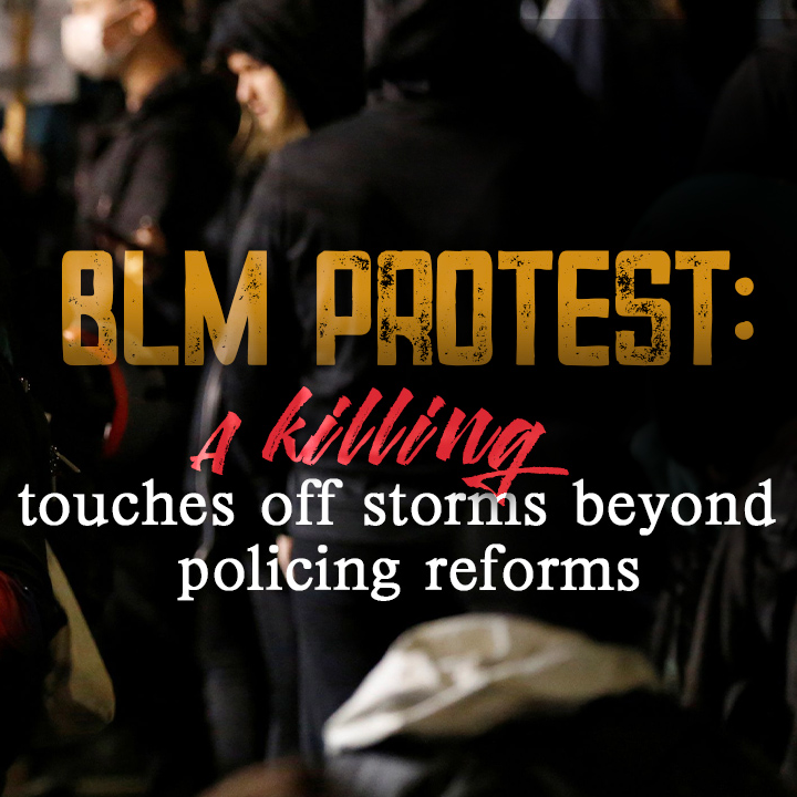 BLM protest: A killing touches off storms beyond policing reforms - CGTN