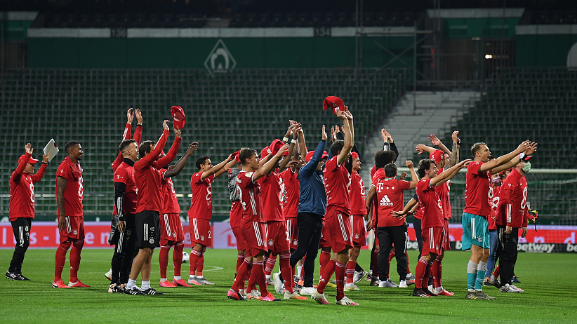 Bayern Wins Eighth Straight Bundesliga Title, Paderborn Relegated - CGTN