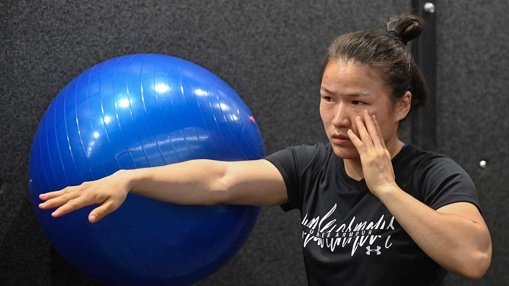 UFC Champion Zhang Weili welcomes the idea of competing on Yas Island
