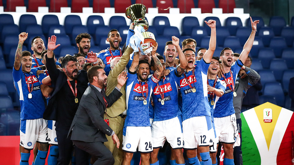 Napoli defeat Juventus on penalties to win Coppa Italia - CGTN