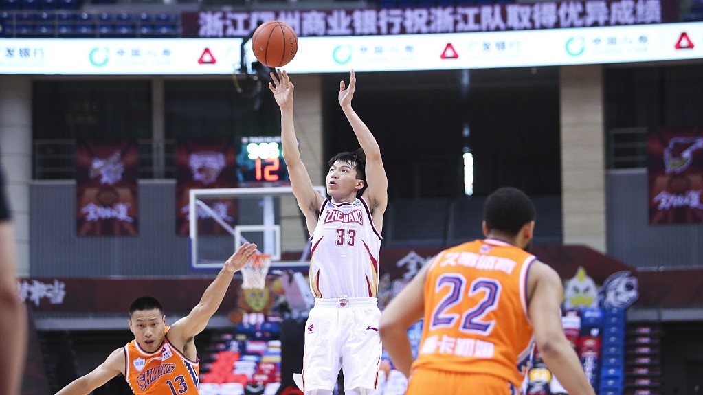 2020 LI-NING X CBA Qingdao Eagles Team Customize Jersey