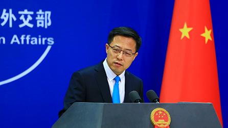 China says U.S. accusations in arms control report 'distorting facts' 