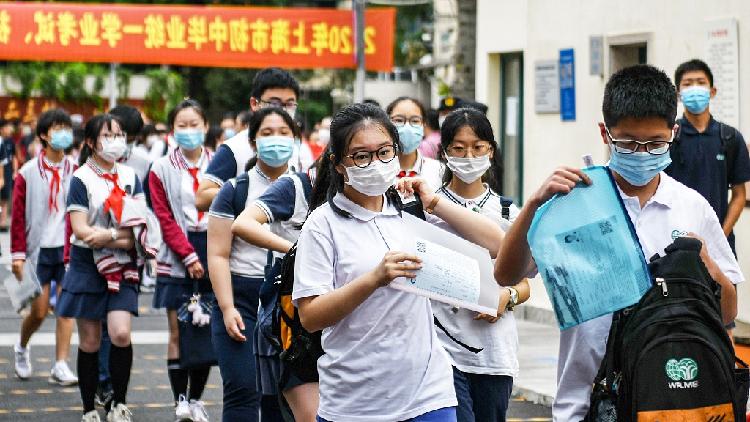 Shanghai starts 'zhongkao' amid COVID-19 prevention measures - CGTN