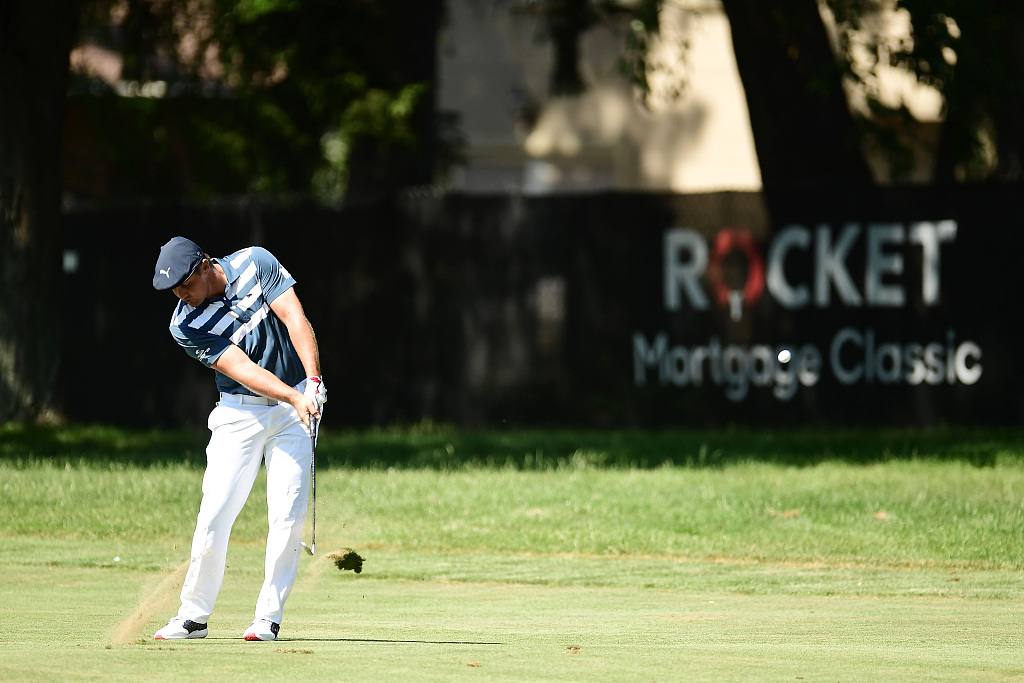 Golf DeChambeau wins Rocket Mortgage Classic title CGTN