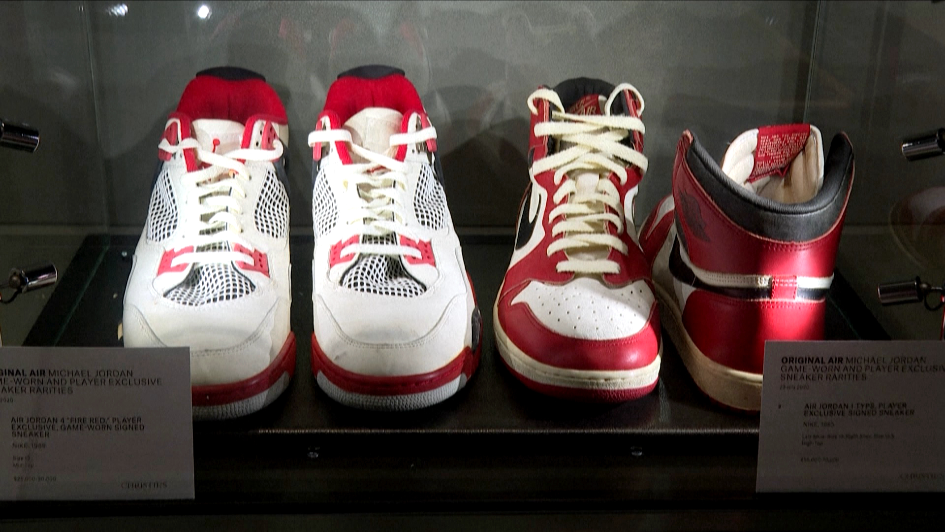 Michael Jordan's 1984 game-worn shoes to be auctioned
