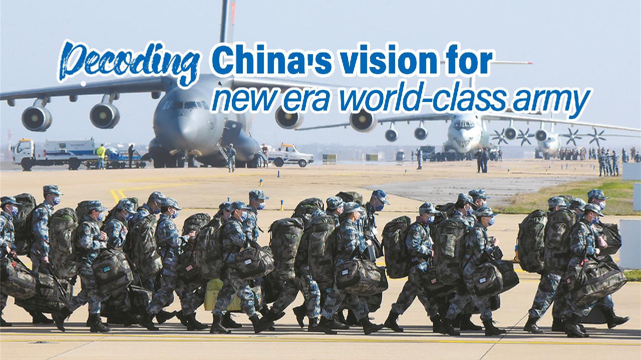 Decoding Chinas Vision For New Era World Class Army Cgtn