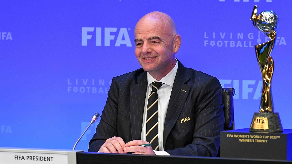FIFA confirms Infantino can remain president despite criminal probe - CGTN