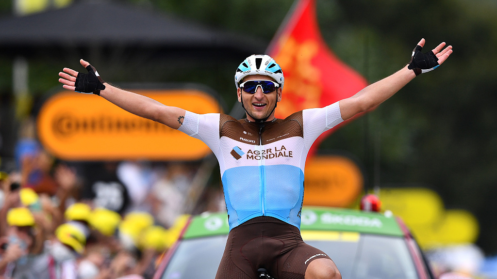 Tour de France 2020: Peters wins stage eight as Pinot slumps - CGTN