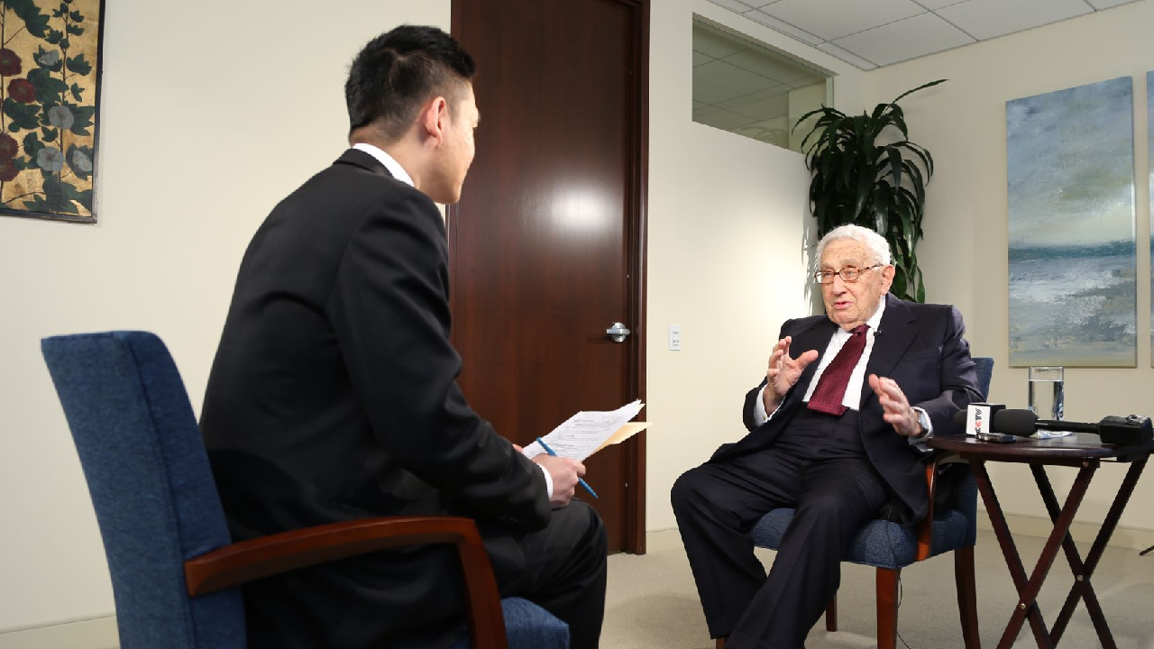 Henry Kissinger talks with CGTN about US-China relations - CGTN