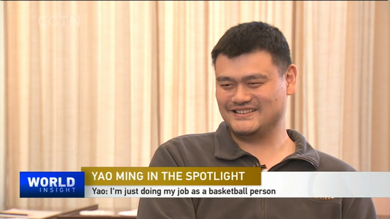 Yao Ming emphasizes against politicizing Olympics - CGTN