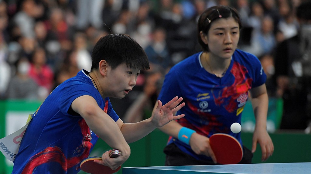 may extra challenge Women's Table Tennis World Cup CGTN