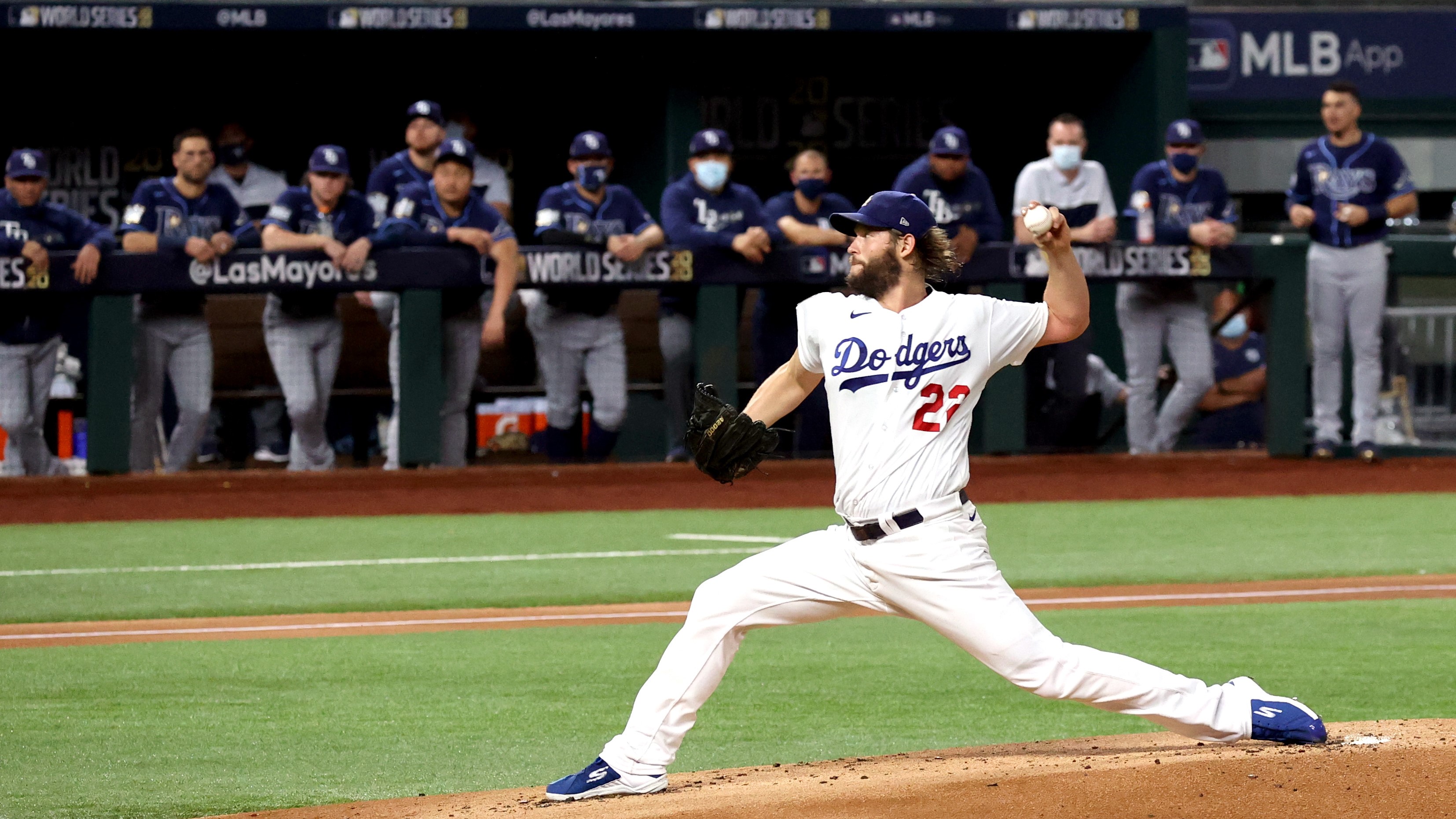 World Series Game 1: Clayton Kershaw shines in Dodgers win vs Rays - Sports  Illustrated