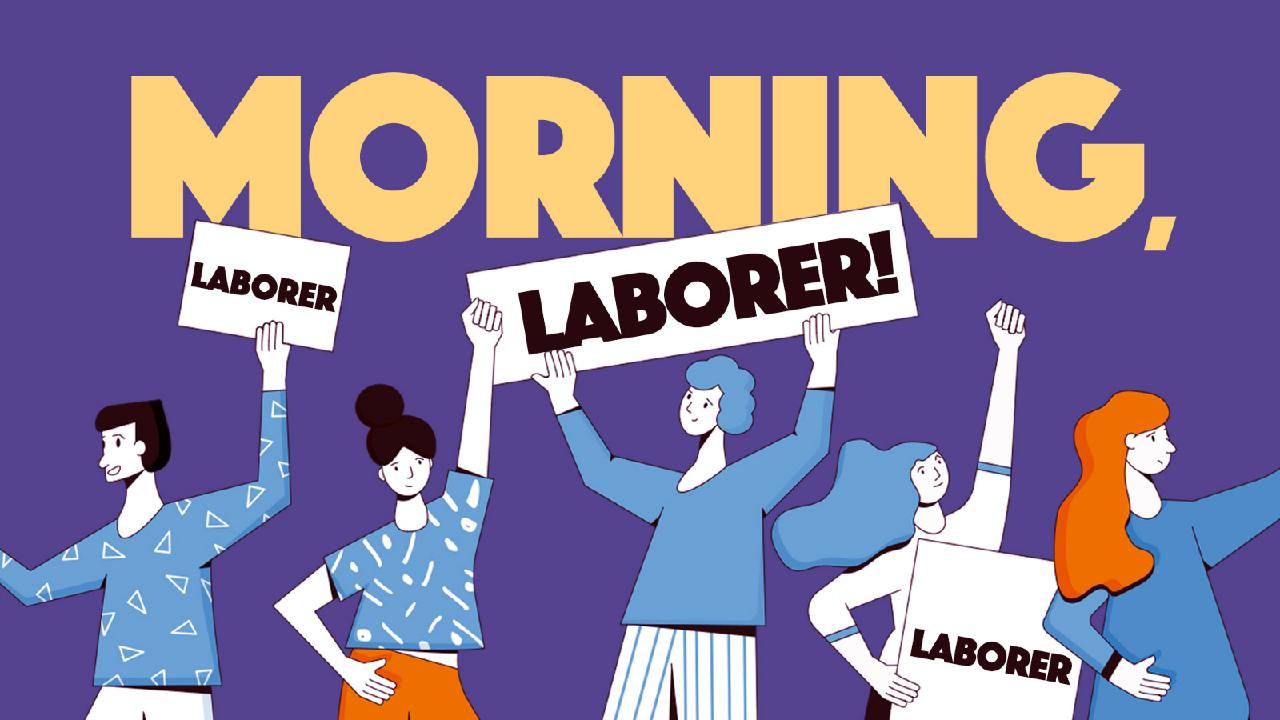 What Does The Trending Morning Laborer Mean Cgtn
