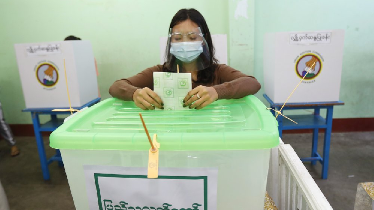 Suu Kyi forecast to triumph in virus-hit Myanmar election - CGTN