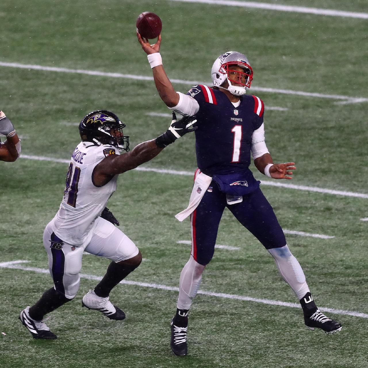 Baltimore Ravens 17-23 New England Patriots: Cam Newton gets