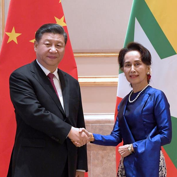 Xi Jinping Congratulates Aung San Suu Kyi On Election Victory Cgtn