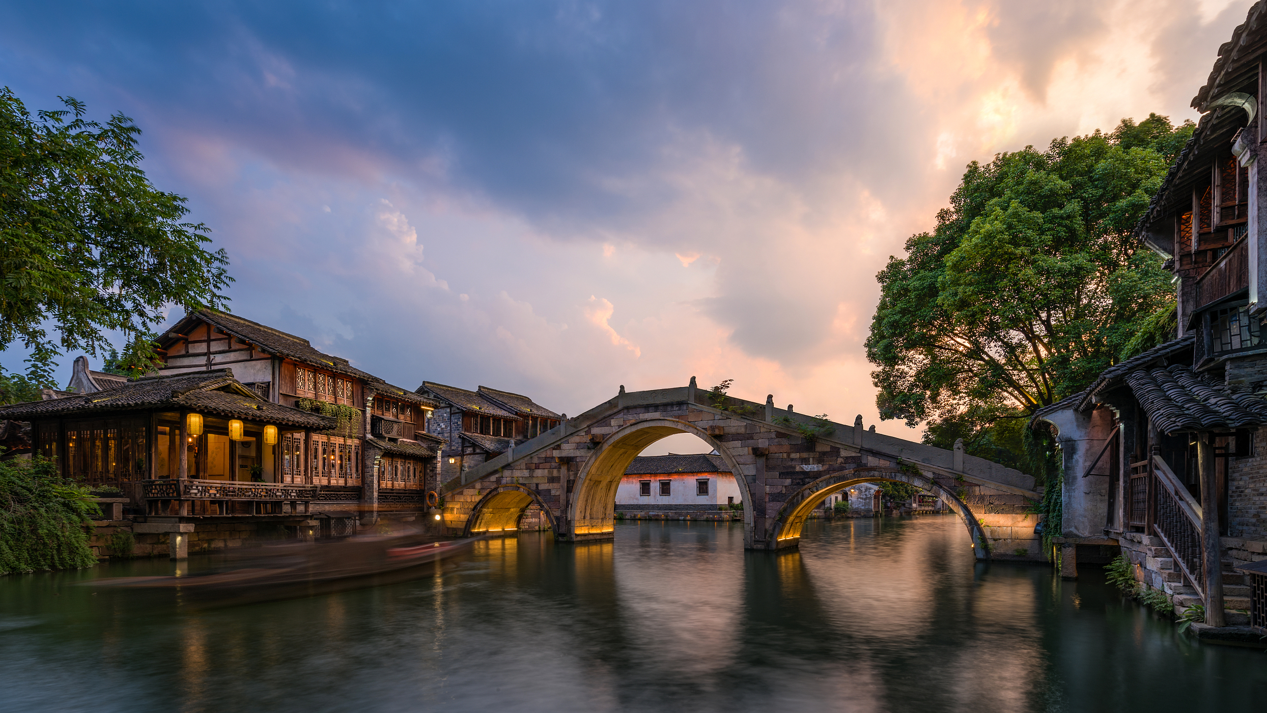 Live A Night View Of The Grand Canal In Hangzhou Ep 7 Cgtn