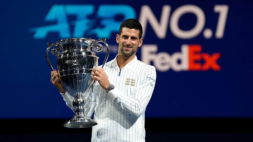 ATP final rankings for 2020 Djokovic, Nadal, Thiem create records  CGTN