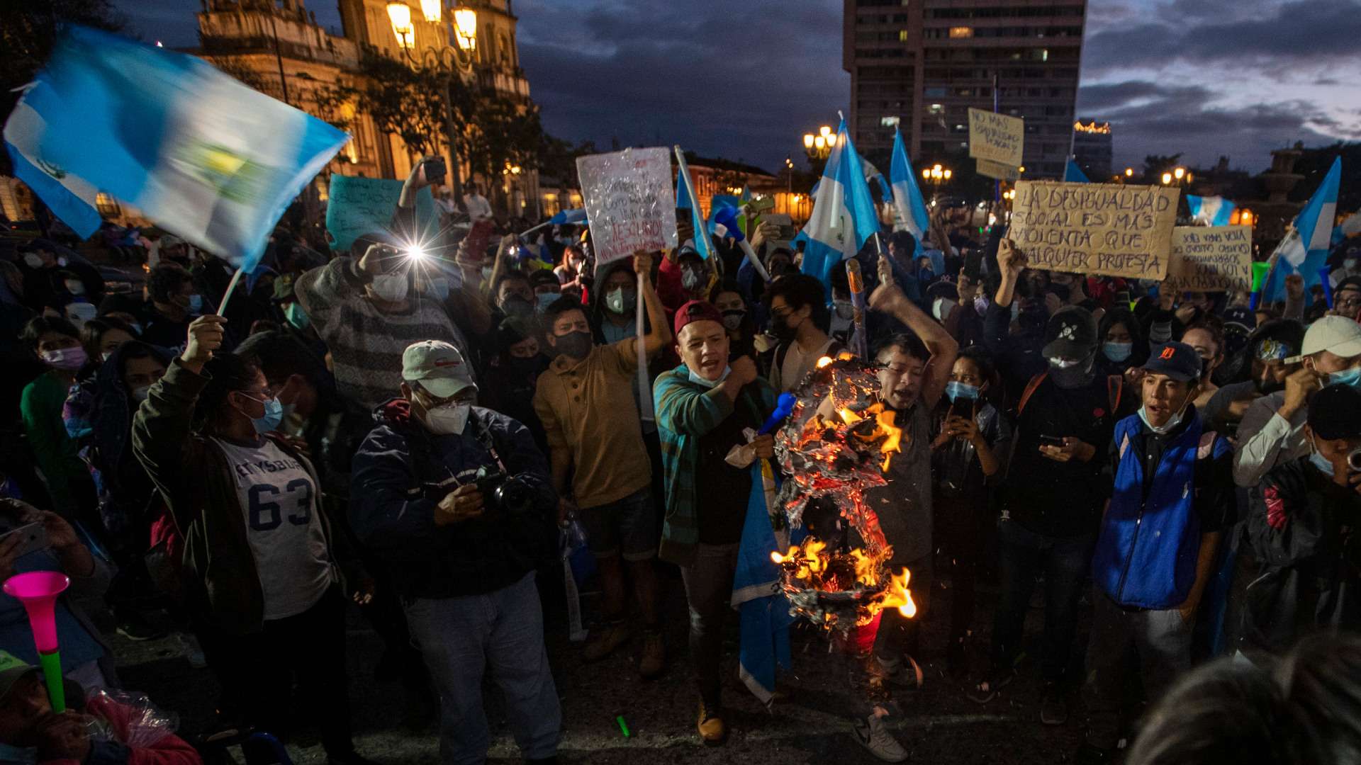 Guatemala S Congress Suspends Budget Ratification After Protests Cgtn