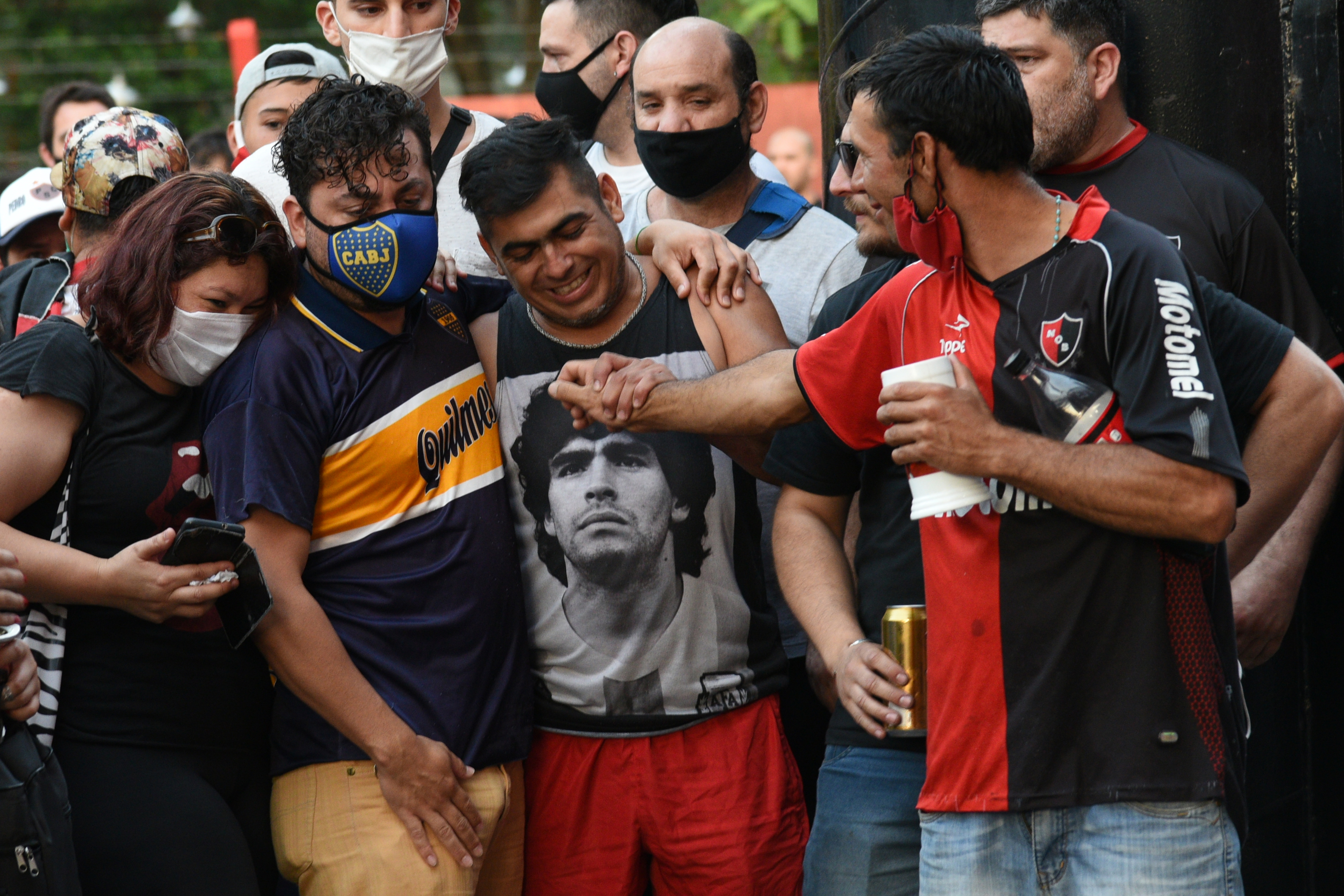 Maradona's Fans Mourn Legendary Player's Death : NPR