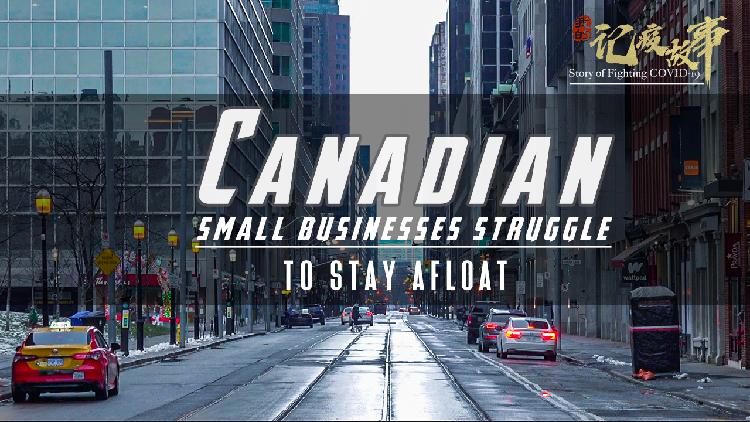 Canadian small businesses struggle to stay afloat - CGTN