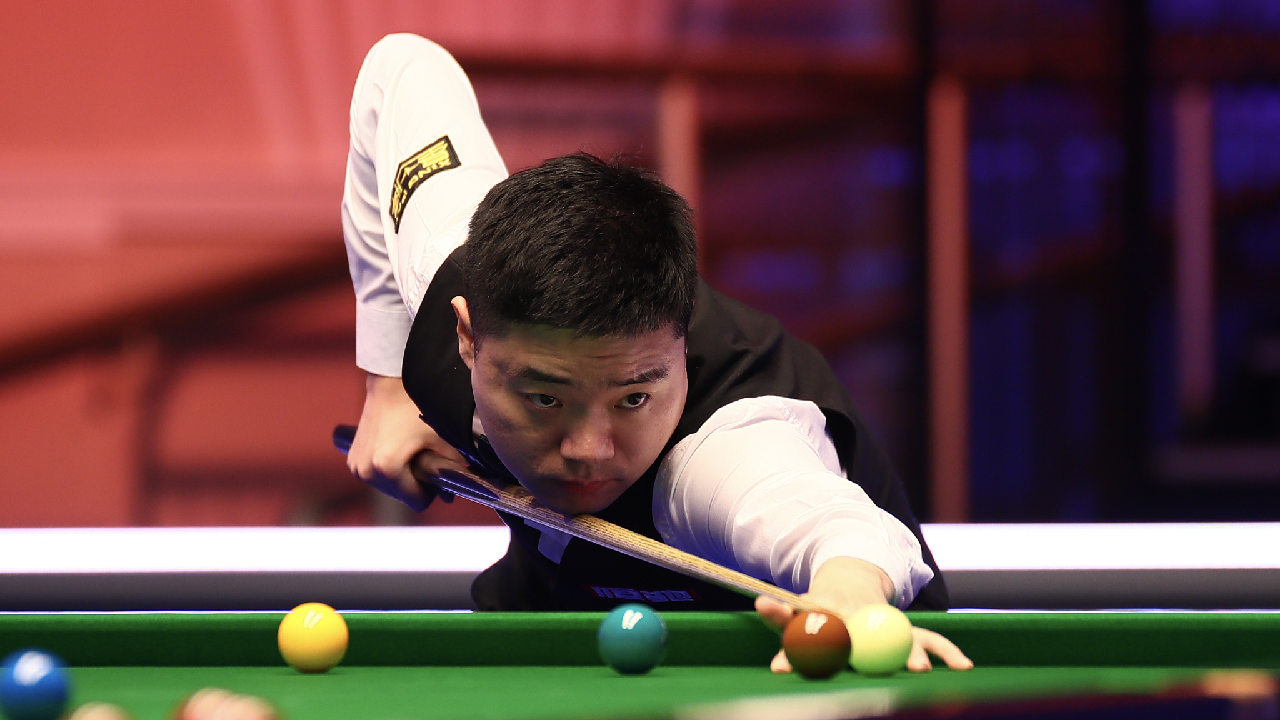 World Snooker Championship Ding Junhui Draws Anthony Mcgill Cgtn