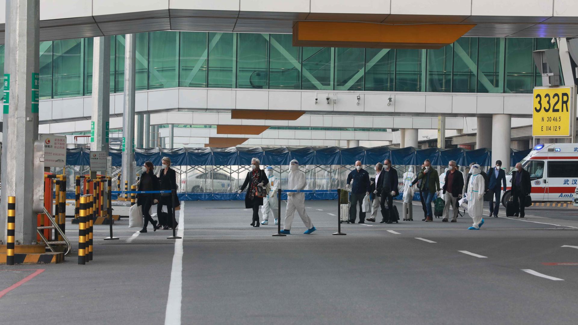 WHO Experts Arrive In Wuhan For COVID 19 Origins Probe CGTN