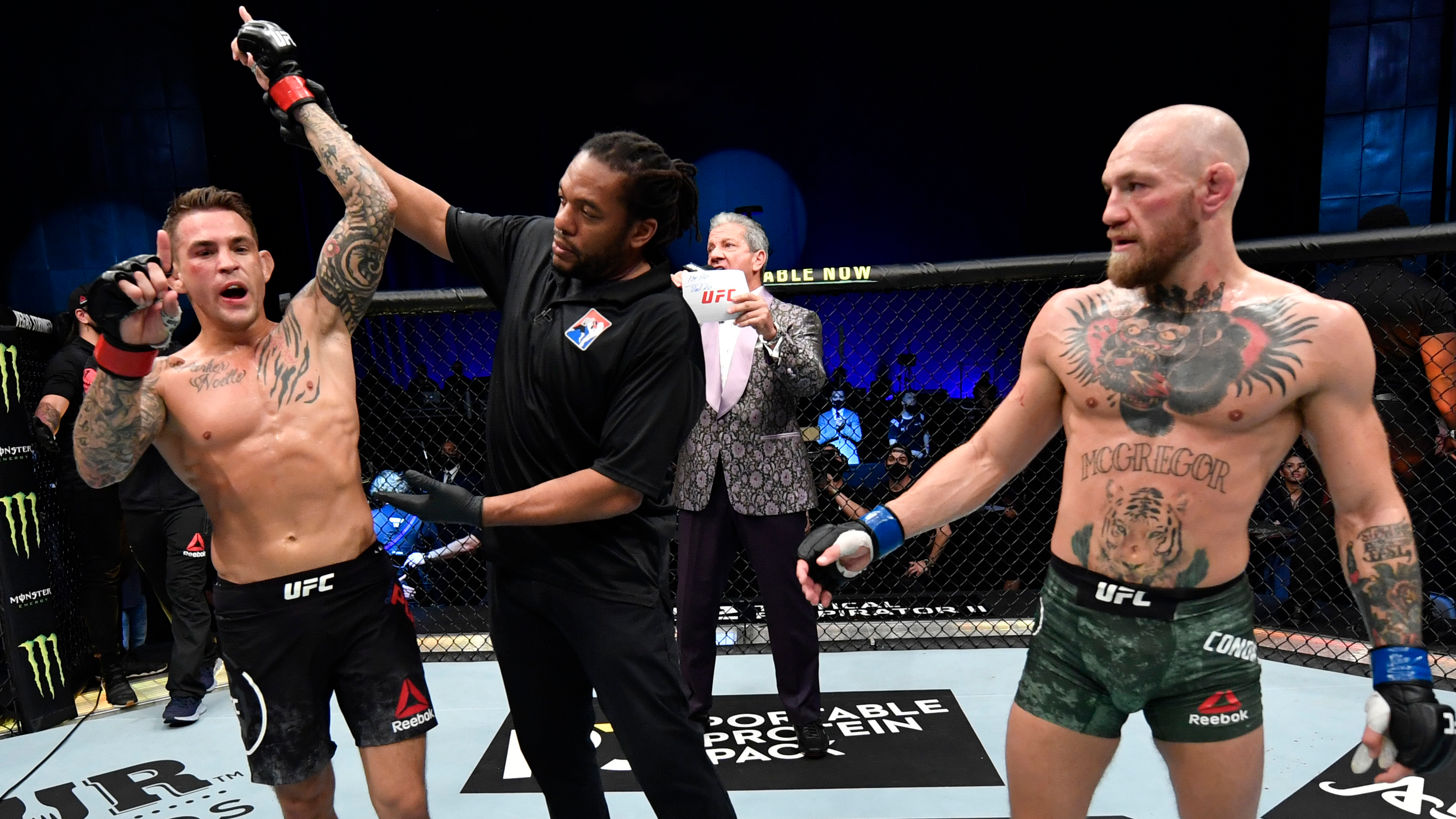 UFC 257: Returning McGregor knocked out by Dustin Poirier in Round Two