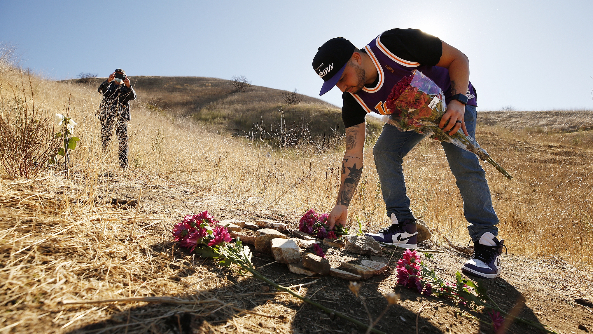 Kobe Bryant fans express enduring disbelief as they mourn anniversary of  his death