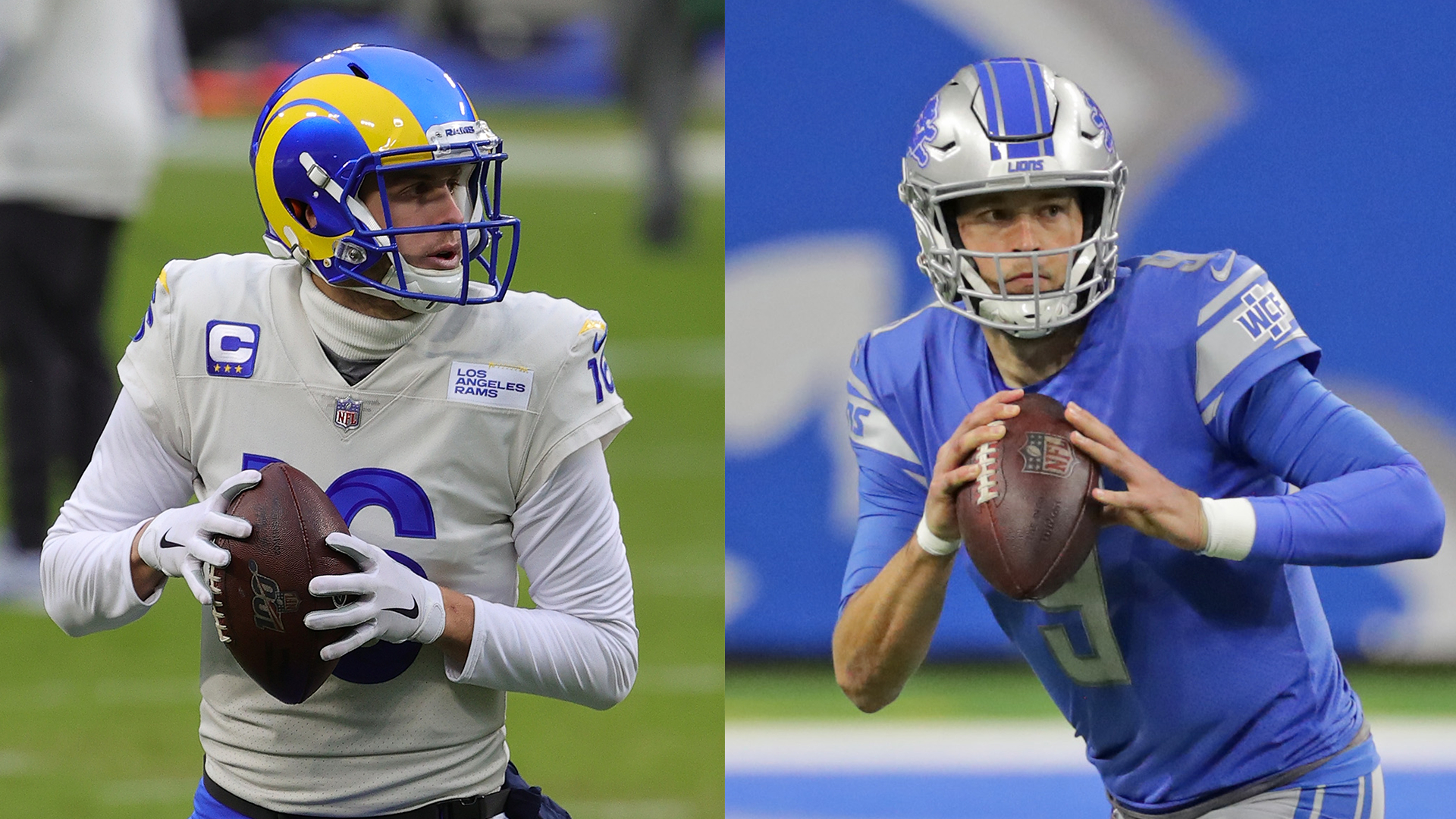 Lions trading Matthew Stafford to Rams for Jared Goff, three draft