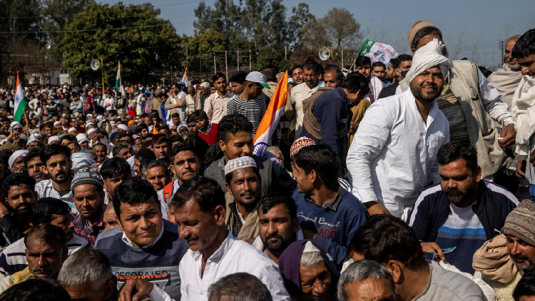 UN urges 'maximum restraint' as India farm protesters widen blockade - CGTN