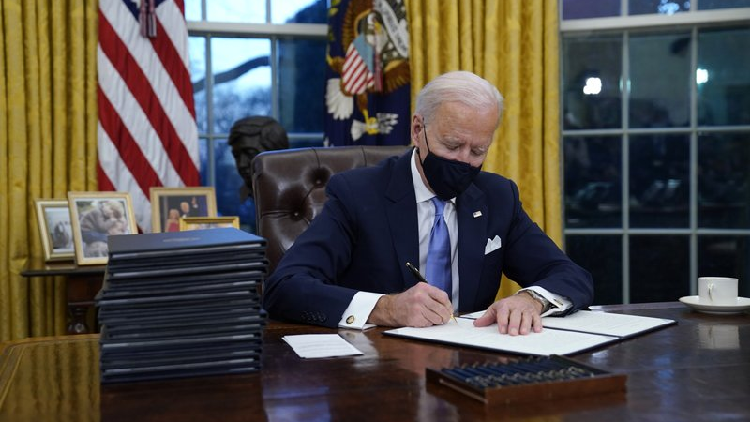 A look back at Biden's first month as 46th U.S. president - CGTN