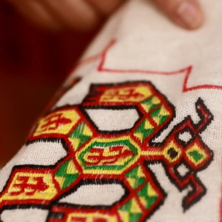 Double Sided Embroidery Li Women Shake Off Poverty Via Needlework Cgtn