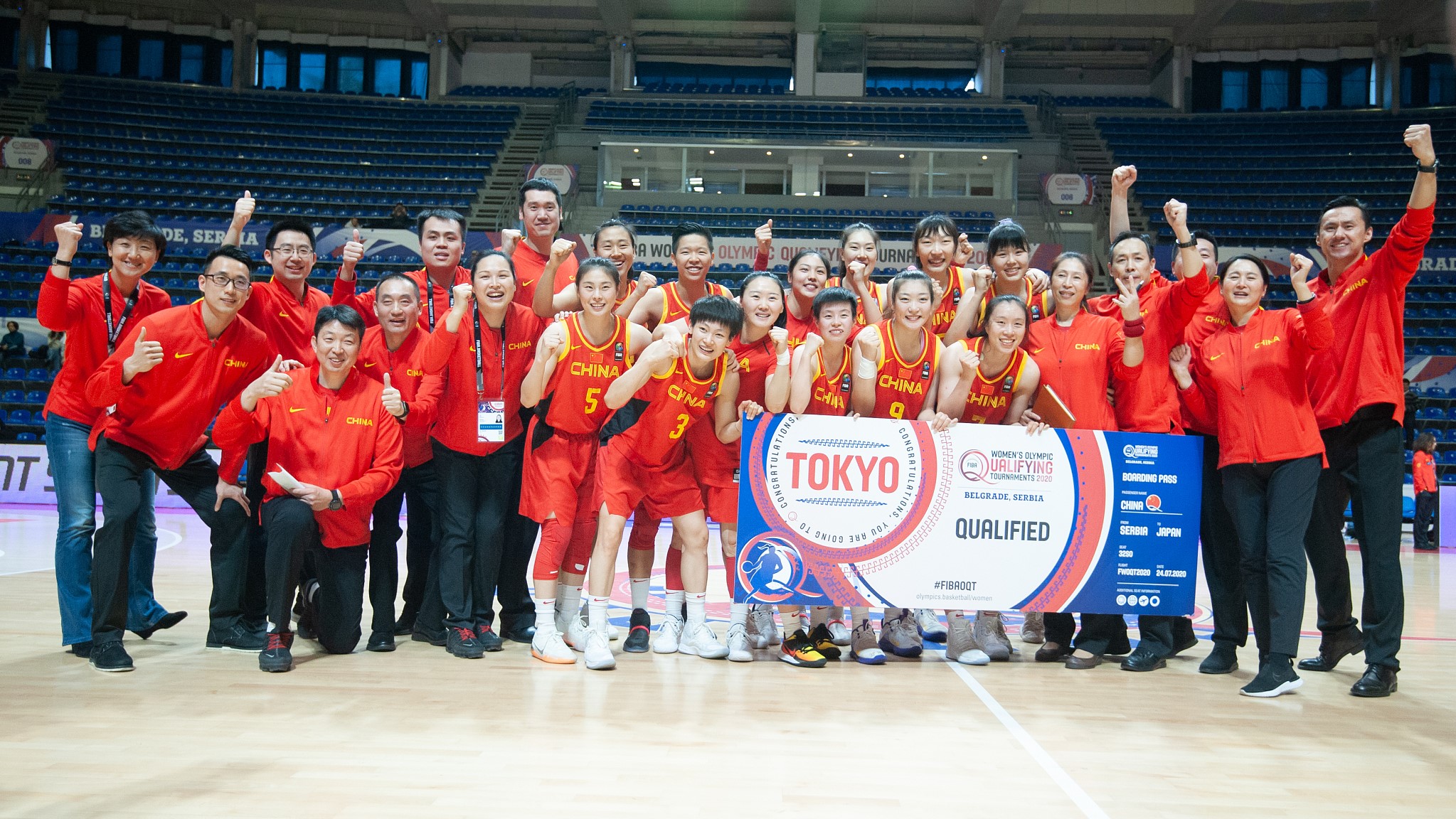 China To Meet Puerto Rico First In Women S Basketball Event In Tokyo Cgtn