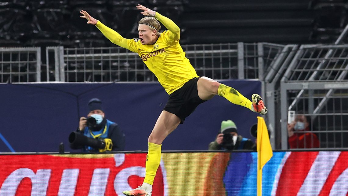 Champions League Haaland Takes Dortmund With Him To Quarter Finals Cgtn