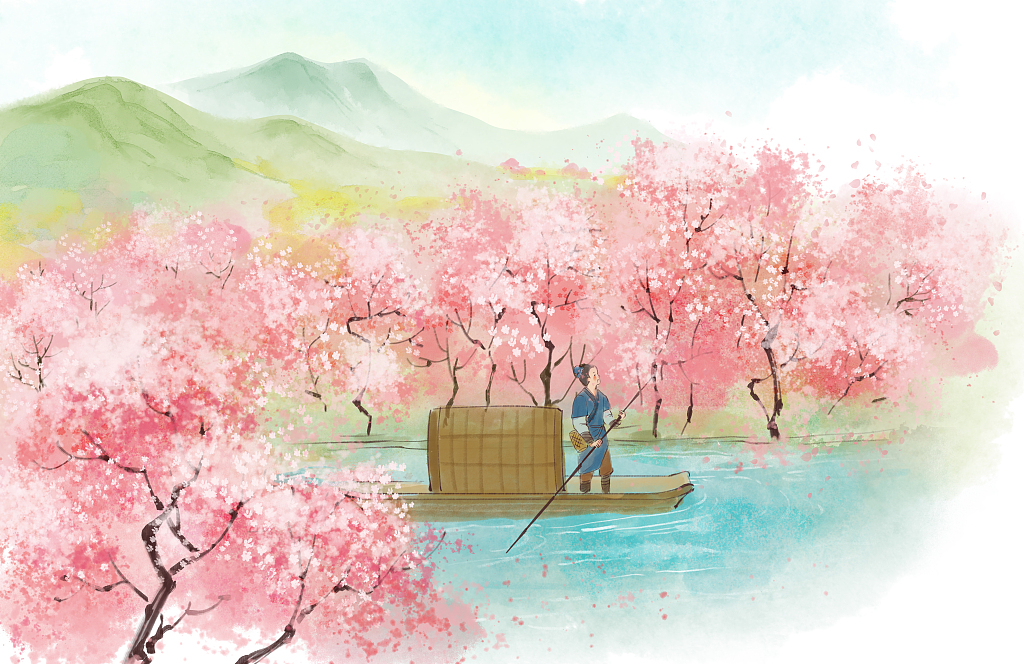 Season's greetings: Peach blossoms, a spring treat - CGTN