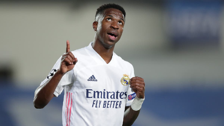 Champions League: Vinicius Jr. sees double against sloppy ...