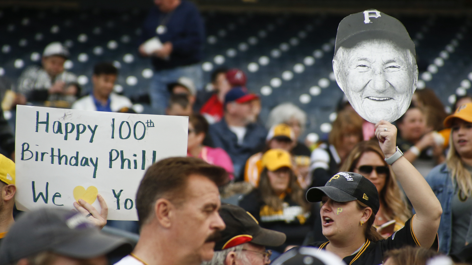 Pirates Celebrate Long-Time Usher Phil Coyne's 100th Birthday